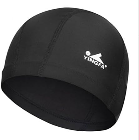 Yingfa swimming Kid swim caps for kids teen girls swimmer sport hats black
