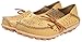 UJoowalk Women's Yellow Casual Cowhide Leather Hollow Out Driving Loafer Shoes Boat Flats - Size 6