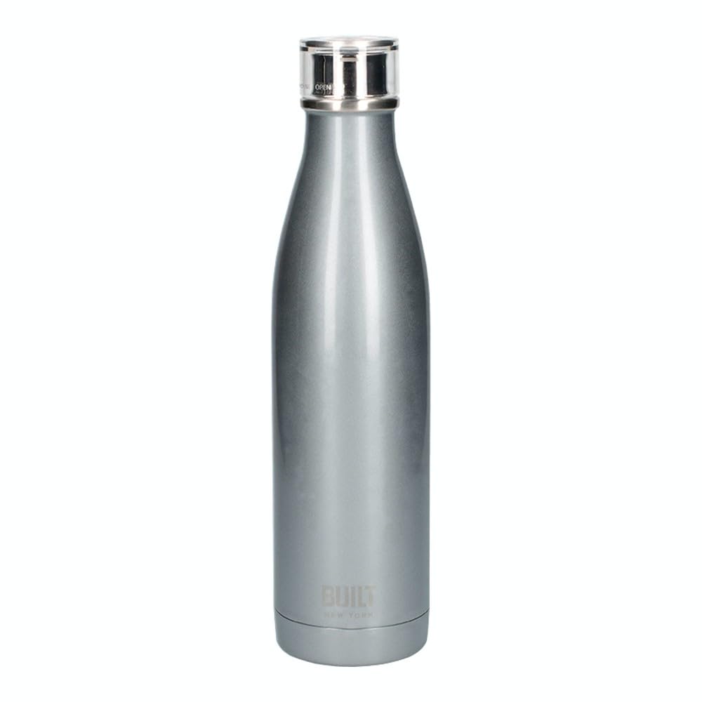 Built Perfect Seal Leakproof Large Water Bottle/Thermal Flask Stainless Steel, 740 ml
