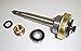 CRAFTSMAN Complete Shaft Assembly Compatible with 187291, 532187291, 192872 Includes Both Bearings, Pulley Locknut, Spacer, Blade Bolt/Washer