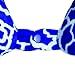 Wolf Essentials Adult Cozy Soft Microfiber Neck Pillow for Travel – Compact, Machine Washable - Perfect for Airplane, Car, or Home Use - Filled and Finished in the USA – Blue Trellis