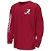 Youth NCAA Alabama Crimson Tide Long Sleeve Tee Shirt (Team Color)