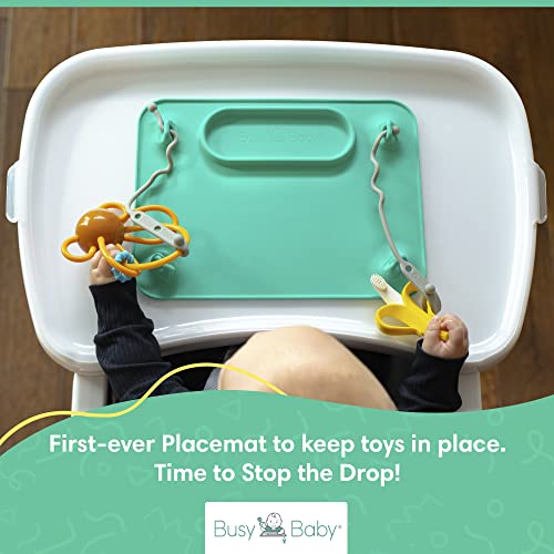 BUSY BABY Silicone PlacematAs Seen On Shark TankBuiltin Suction Cups