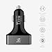iXCC 48W 4-Port Multi USB Car Charger Adapter for iPhone 7 6s Plus, iPad Pro Air mini, Galaxy S7 S6 Edge / Plus, Note 5 4, LG, Nexus, HTC and More