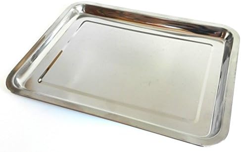 Happy Friends - Rectangular Serving Tray - Stainless Steel - 36 * 27 cm