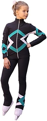 IceDress Figure Skating Outfit - Thermal - Bauer (Dark gray, Mint and White)