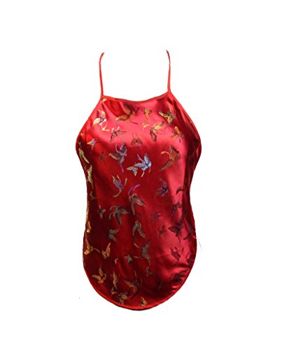 Silk Brocade Halter Top Chinese DuDou 肚兜 (Butterfly, Dragonfly, Blossoms, Dragon & Phoenix) - Image 5
