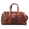 STILORD-Myles-Vintage-Reisetasche-Herren-Leder-Weekender-zum-Umhaengen-Overnight-Duffle-Bag-Grosses-Reisegepaeck-XL-echtes-Rindsleder-FarbeKara-Cognac