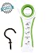 4 Function Multi Kitchen Gadgets and Tools Plastic Jar Opener(Green)