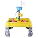 Water Wheel Sand Table Play Sets For Kids With Multiple Castle Model and Accessories Creative Sand Molding Educational Toy DIY kids Gift (16pcs) | 4lb Play Sand Included