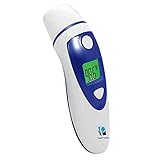 Latest Dual Mode Digital Forehead And Ear Thermometer. Medical Thermometer Is Suitable For Baby, Infant, Toddler and Adults. Get Instant Readings. FDA Approved and CE Pass. 2017 Model