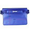2-Pack-Ipow-Waterproof-Pouch-Bag-Case-Waist-Strap-for-Beach-Swim-Boating-Kayaking-Hiking-Etc-Protect-IphoneCellphoneCameraCashMp3Passport-Document-From-Water-Sand-Snow-Dust-and-Dirt