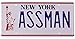 Seinfeld - Assman - Cosmo Kramer's Chevy Impala - TV Replica Prop Number Plate - Gift Home Decor
