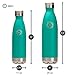Stainless Steel Vacuum Insulated Water Bottle, BPA Free Double Walled Leak Proof Thermos Flask with Copper Lining, Drinks Stay Hot & Cold (25 oz, Mint)