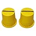 Get Out! Walking Bucket Stilts 2 Pack (Pair) Yellow Stepper Balance Bucket Shoe Stilts Toy, Cup Walkers Can Stomper Cups