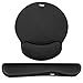 Mouse Pad, MAD GIGA Memory Foam Non Slip Mouse Pad and Keyboard Wrist Rest Support for Office, Computer, Laptop & Mac with Free Cleaning