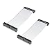 RIITOP IDE Extension Cable Male to Female 40PIN IDE Ribbon Cord for 3.5inch PATA HDD 15cm (6inch, 2Pack)