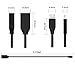 Lightning Extension Cable, Cellularize (Black, 3.3FT/1M) 8 Pin Extender Dock Cable Compatible with iPhone 7, 8, X, iPad; Pass Video, Data, Audio (White, 1FT, 6.6FT, 10FT, 13FT Also Available)