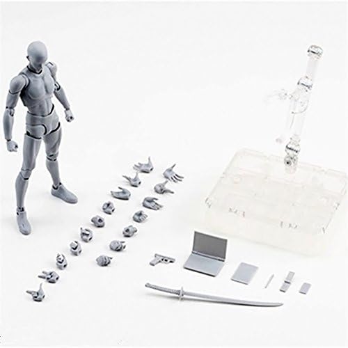 Gogoforward Japan Bandai SHF Male Body Kun DX Set Gray Color Ver. Action PVC Figure