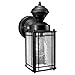 Heathco Hz-4135-Bk Black Mission Style Motion Sensing Security Lantern
