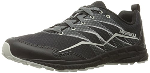 Merrell Women's Trail Crusher Trail Running Shoe, Granite/Black, 8 M US