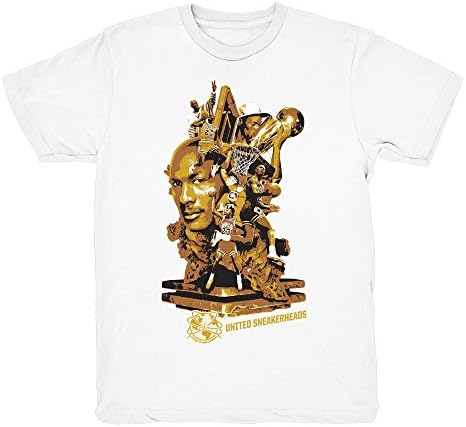 "Moments" T-Shirt to match the Jordan 13 / 14 DMP Pack sneakers (Large, White)
