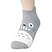 Socksense Totoro Women's Socks 3pairs(3color)=1pack Made in Korea