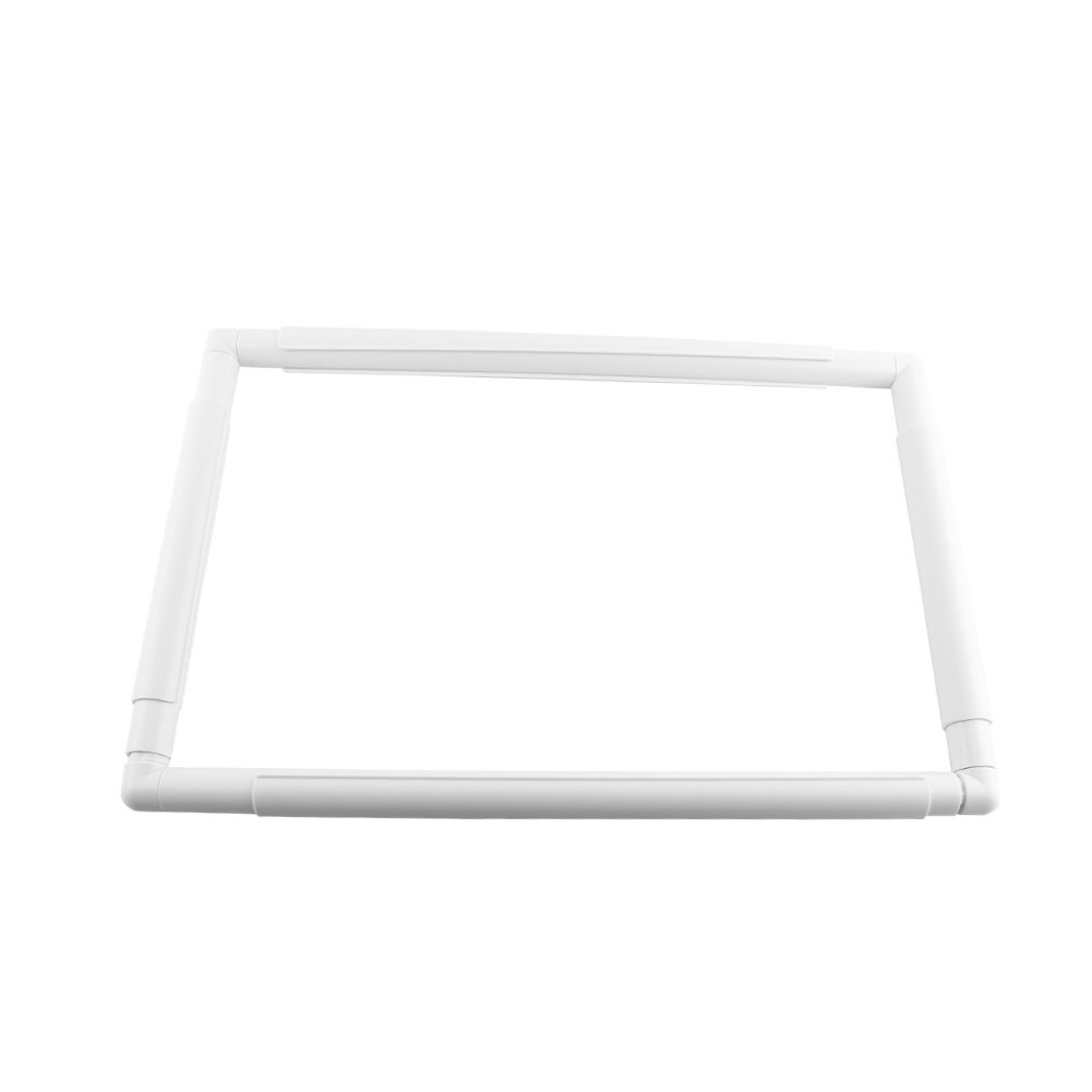 Cross Stitch Frame, Q-Snap Embroidery Hoop, 43.1 x 27.9 cm, Plastic Square Sewing Tool for Hand Quilting, Needlepoint