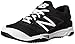 New Balance Men's T4040V3 Turf Baseball Shoe, Black/White, 11.5 D US