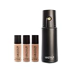 Mineral Air 2-in-1 Professional Airbrush Makeup Kit - Includes Micro-Tip Airbrush Makeup Gun and Airbrush Makeup Foundation, Portable, Rechargeable, Cordless, Light
