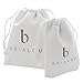 Bria Lou 925 Sterling Silver 6mm Round Birthstone Color Leverback Drop Earrings Made with Swarovski Crystals (All Colors)
