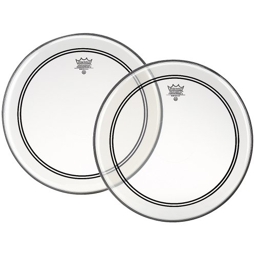 Remo powerstroke p3 clear bass drumhead, 22"