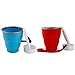 Collapsible Travel Cup - 100% Food-grade Silicone Mug for Camping and Hiking - by Not Just A Gadget