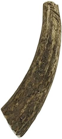 Elk Antlers for Dogs, Premium, Grade-A Elk Antler Chews,100% Natural Shed Bully Stick - (4”) for small dogs up to 10 lbs – No Mess, No Odor, Long Lasting Dog Chew - USA