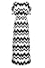G2 Chic Women's Printed Spring-Summer Maxi Dresss(DRS-MAX,2BKWHA2-S)