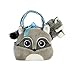 Aurora World Fancy Pals Pet Carrier Bright Eyes Raccoon Plush
