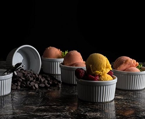 5 Porcelain+Ramekin+Dessert+Souffle+Baking