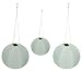 Solar Wholesale Shoji Solar Lanterns, 12" Diameter (3 Pack) primary