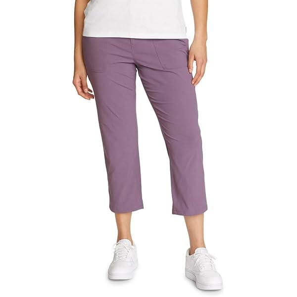 パンツ 80's Eddie Bauer Purple Nylon Over Pants Women's Departure Wide-leg Crop Pants | Eddie Bauer
