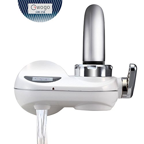 Gwogo® 3-stage advanced faucet water filter mount chrome gw-158,…
