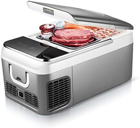 Xinjin Car Mini Refrigerator 18L Compressor Fridge Freezer Box Cooling -20 °C Intelligent Digital Display Temperature Control Car/Home Dual-Use for Traveling or Camping