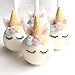 Mini Unicorn Mold Unicorn Horn Ears Flower and Rainbow Cupcake Topper Fondant Chocolate Mold(Set of 3)