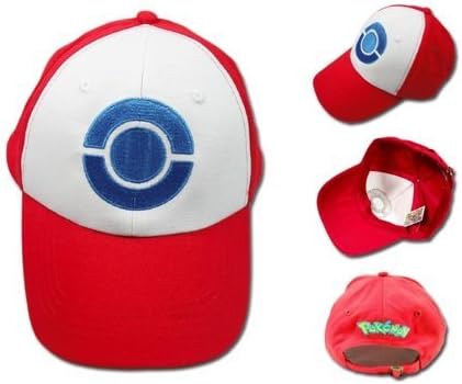 Amazon コスプレ小物 ポケットモンスター ベストウィッシュ サトシ02 野球帽 ハット 日除け帽子 コスプレ道具 コスプレ 仮装 通販