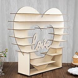 Efavormart 26" Heart Shaped 8-Layer Double Sided