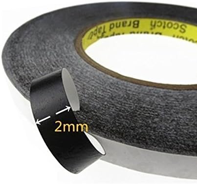 ACENIX® Touch Screen Double Sided Tape Adhesive Tape 2mm width For Smart Phones / Android Phones / Tablet ; iPhone 6 Plus ,iPhone 5S 5C 5 4 4S , iPod iPad Mini 2/1 , iPad 5/4/3/2/1, iPad air, Galaxy Note 3 Note 2 S5 S4 S3 , Motorola Razr , Moto G, IPod Touch, IPod Nano, PSP NDS NDSi Mobile HTC Tablet PC, 2mm Wide Double Sided Layer Adhesive Sticky Tape Sticker for Mobile Phone Glue LCD Display and Touch Screen Digitizer Glass - Image 4