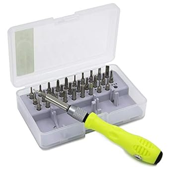 MMOBIEL 32 in 1 Mini Screwdriver Bits Set with Magnetic Flexible Extension Rod For Home Appliance, Laptop, Mobile, Computer Repairing Preparations