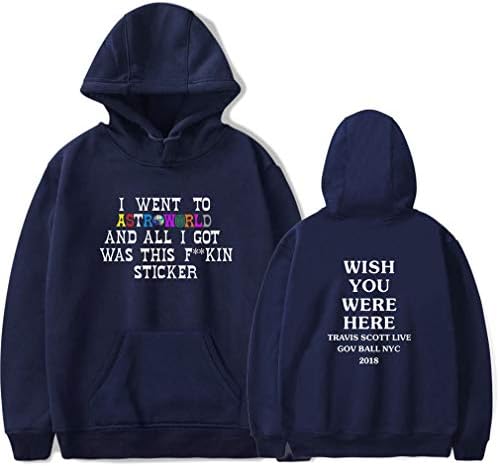 Travis Scotts ASTROWORLD Hoodies Fashion Women Men Hip Hop Pullover Hooded Sweatshirts