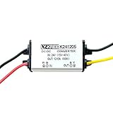 DC 24v to 12v Step Down Converter Reducer Regulator 5A 60W Power Supply Adapter for Auto Car Truck Vehicle Boat Solar System etc.(Accept DC15-40V Inputs)