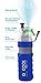 O2COOL® Power Flow Grip Band Bottle with Classic Mist 'N Sip® Top 24 oz., Blue