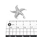 Vogholic 20pcs Silver Starfish Spacer Metal Beads DIY for Bracelets,Necklace